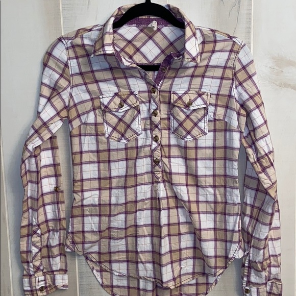 Girl Krazy by Krazy Kat button down shirt small - Picture 1 of 5